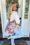 Paisley Waffle Knit Top