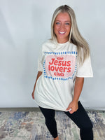 The Jesus Lovers Club - Ivory Graphic Tee