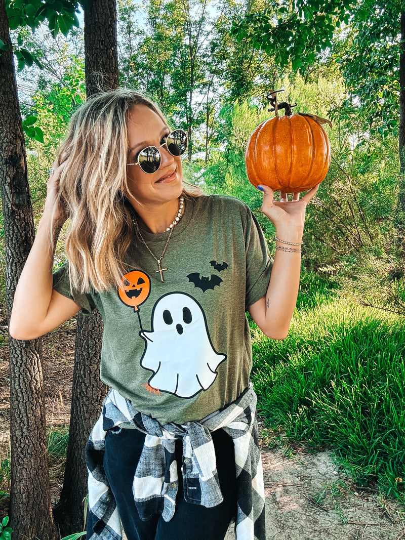 Ghost Balloon - Military Green Triblend