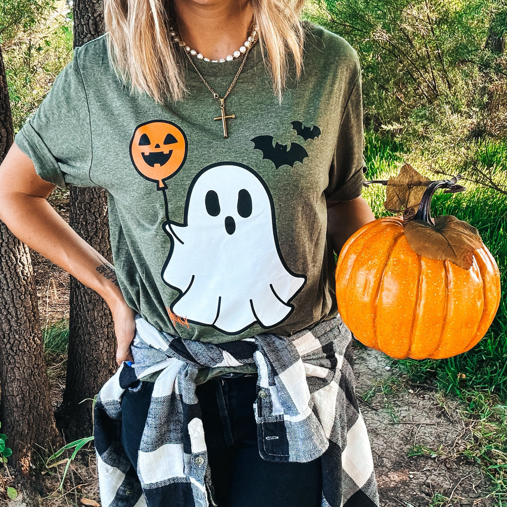 Ghost Balloon - Military Green Triblend