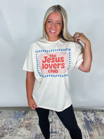 The Jesus Lovers Club - Ivory Graphic Tee
