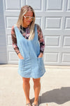 Denim Overall Dress