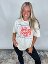 The Jesus Lovers Club - Ivory Graphic Tee