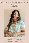 Cali Blouse in Neon Pink