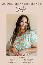 Cali Blouse in Neon Pink